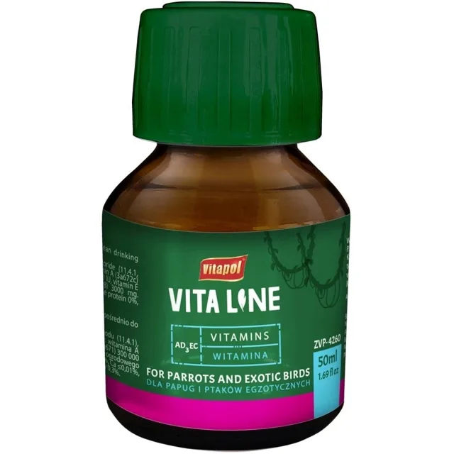 VITAPOL AD3EC pro exotické ptáky 50ml