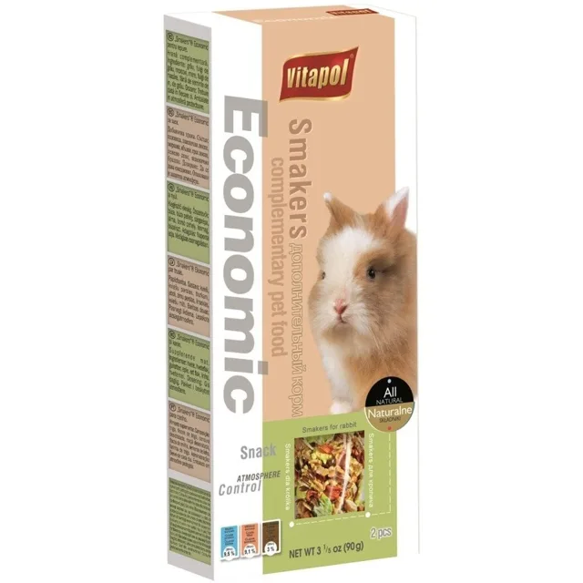 VITAPOL Economic Smakers pro králíka  2 ks