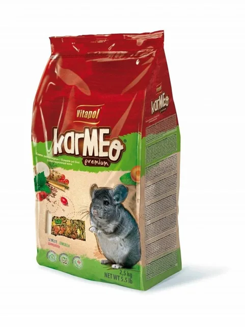 VITAPOL Karmeo Premium kompletní krmivo pro činčily 2,5 kg