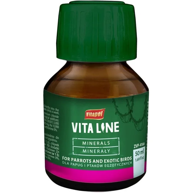 VITAPOL Minerály pro exotické ptáky 50ml