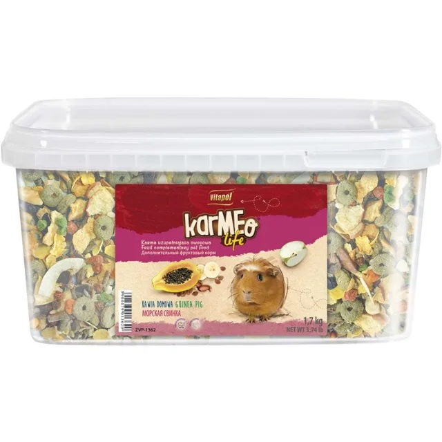 VITAPOL Ovocné krmivo pro morčata kbelík 1.7 kg