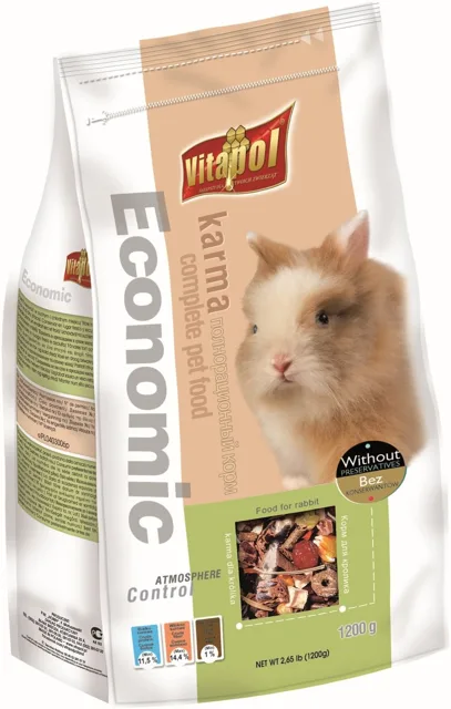 VITAPOL pokrm pro králíka economic 1200g