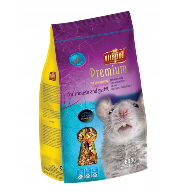 VITAPOL Premium pro myši a pískomily 800g