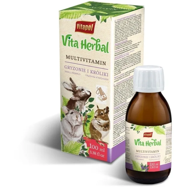 VITAPOL Pro hlodavce a králíky multivitamín 100ml