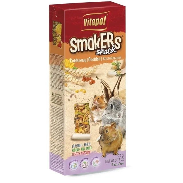 VITAPOL Smakers pro hlodavce Koktejl 90g