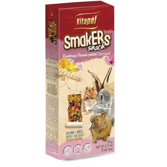 VITAPOL Smakers pro hlodavce - květinový  ks.