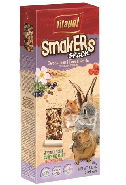 VITAPOL Smakers pro hlodavce-lesní ovoce