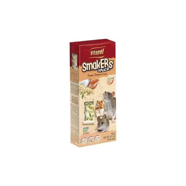 VITAPOL Smakers pro hlodavce s krevetami 2ks