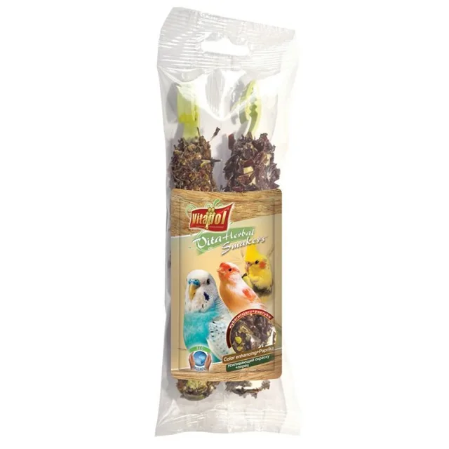 VITAPOL Smakers pro ptáky vybarvující se + paprika vitaherbal 90 g