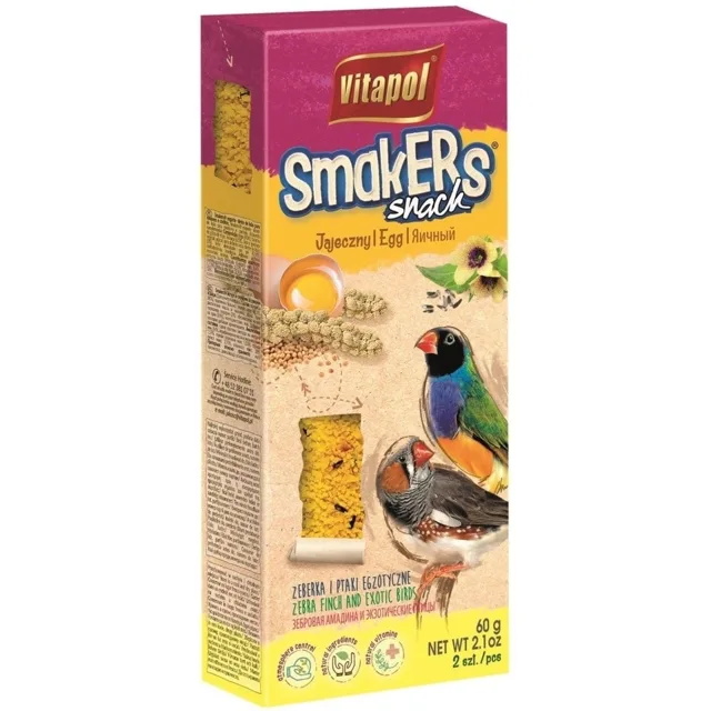 VITAPOL Smakers pro zebřičky -  vaječné