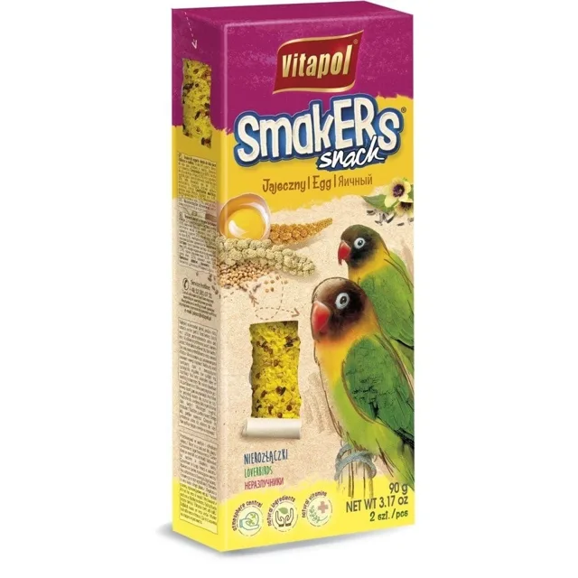 VITAPOL ﻿﻿Smakers vajíčkový pro andulky 90g