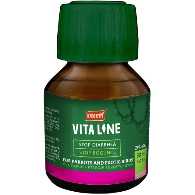 VITAPOL Stop průjmu pro exotické ptáky 50ml