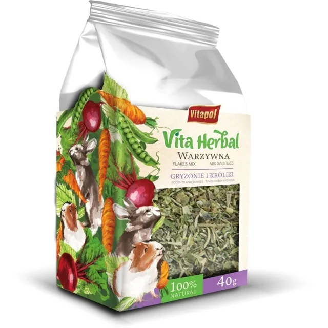VITAPOL zeleninová náplast pro hlodavce 100g
