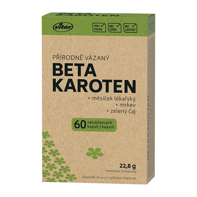 VITAR EKO Betakaroten 60 kapslí