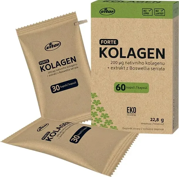 Vitar EKO Kolagen forte 60 kapslí