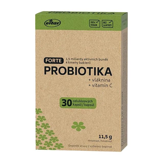 VITAR EKO Probiotika forte 30 kapslí