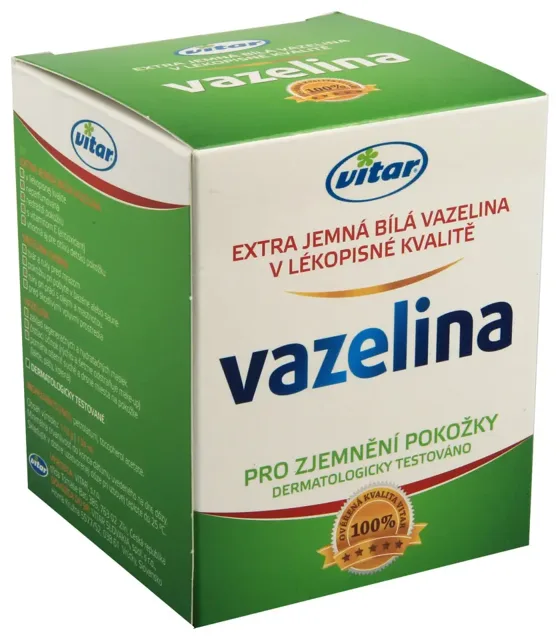 Vitar Extra jemná bílá vazelina v lékopisné kvalitě 110 g