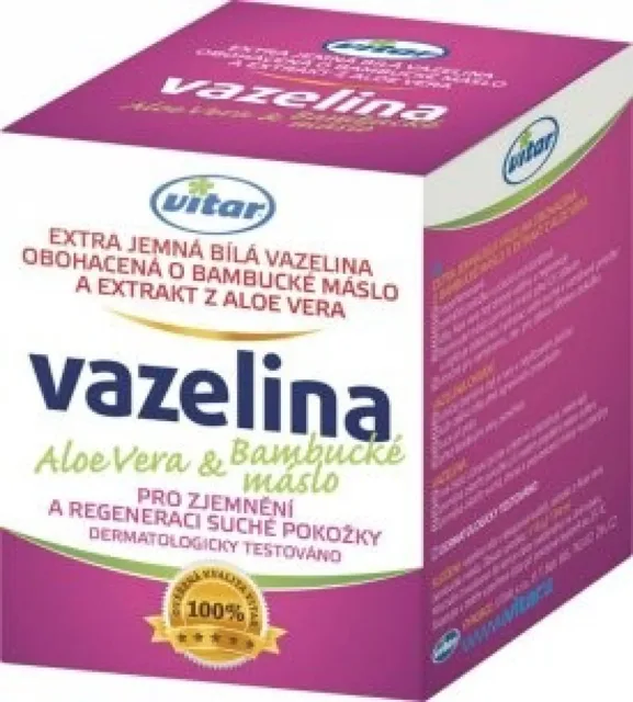 Vitar vazelina Aloe vera a bambucké máslo 110 g