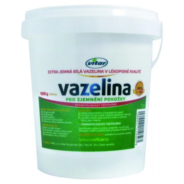 VITAR Vazelina Extra jemná bílá 1000 g