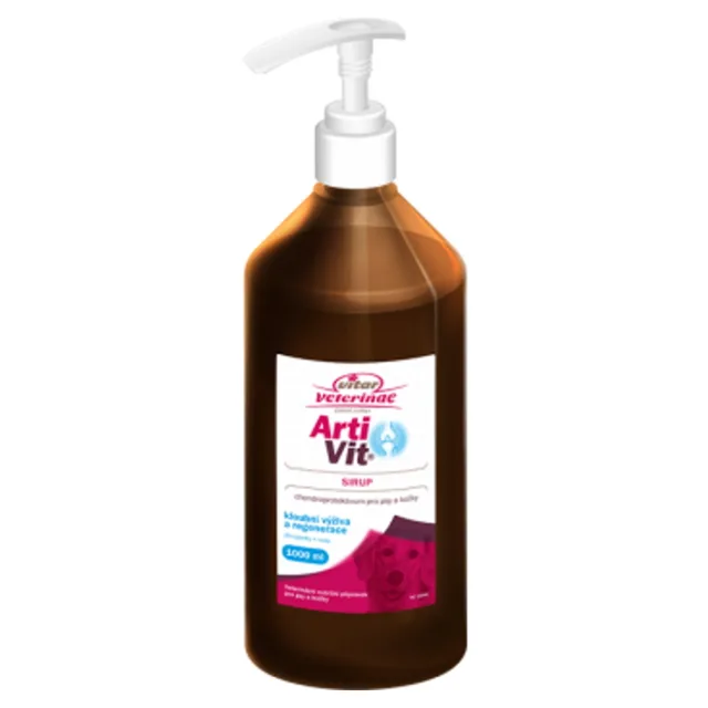 VITAR Veterinae ArtiVit sirup s dávkovačem 1000 ml