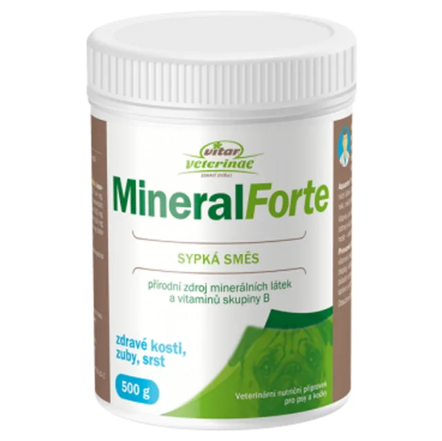 VITAR Veterinae Mineral Forte sypká směs 500 g