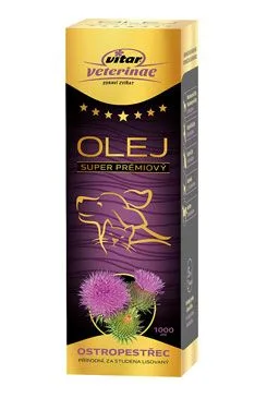Vitar Veterinae ostropestřec olej 1000ml