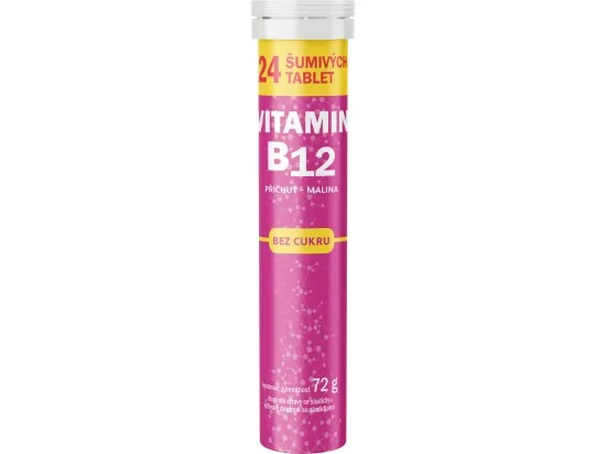 Vitar vitamin B12 bez cukru 24 šumivých tablet