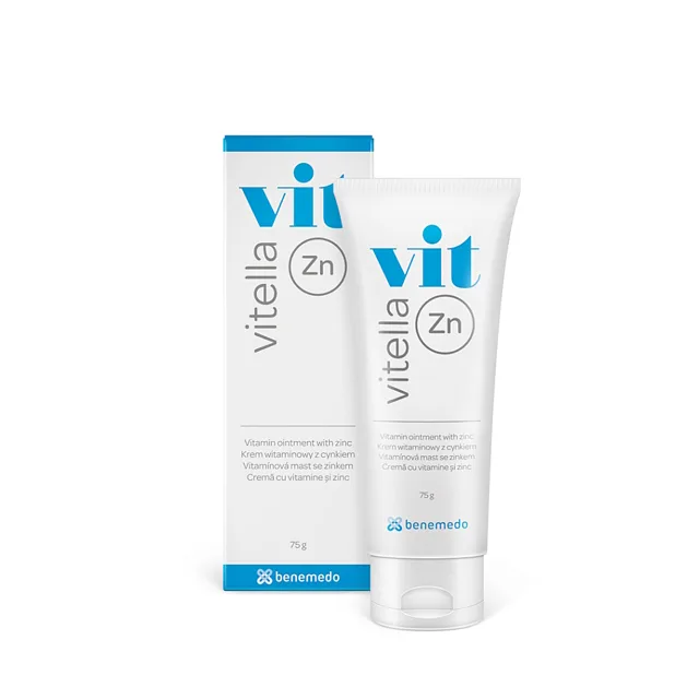 VITELLA Zn zinková mast s vitamíny a kalciem 75 g