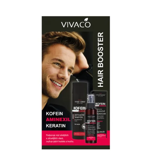 Vivaco Dárková kazeta - péče pro muže s kofeinem