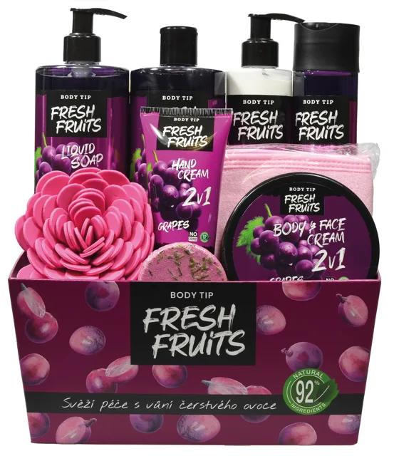 Vivaco Dárkové balení Fresh Fruits Hrozno