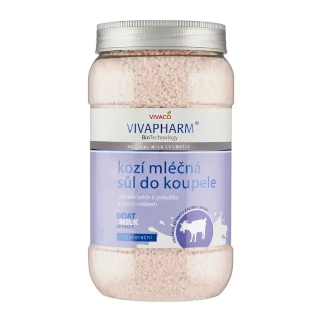 Vivaco Kozí mléčná sůl do koupele 1,2 kg