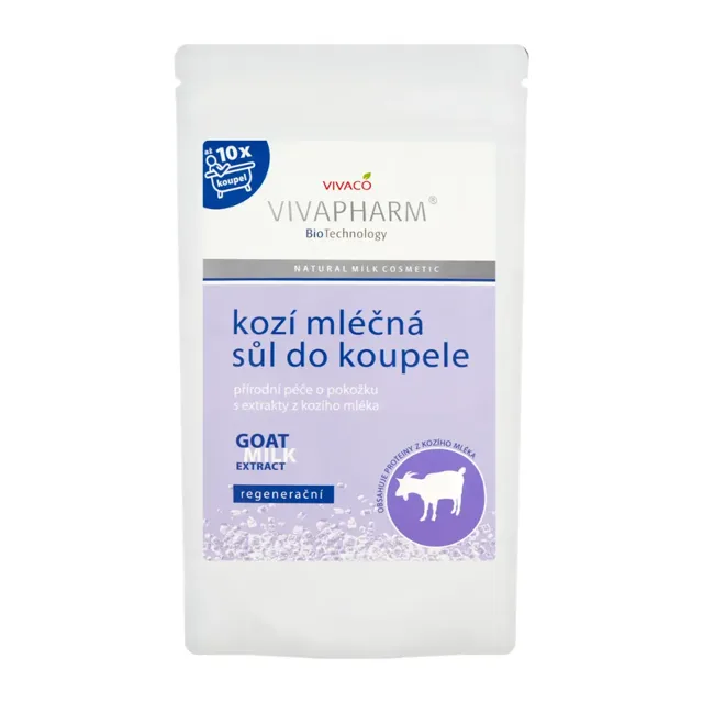 Vivaco Kozí mléčná sůl do koupele 300 g
