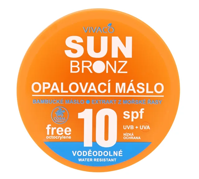 Vivaco Opalovací máslo SPF 10 - Coral friendly 150 ml