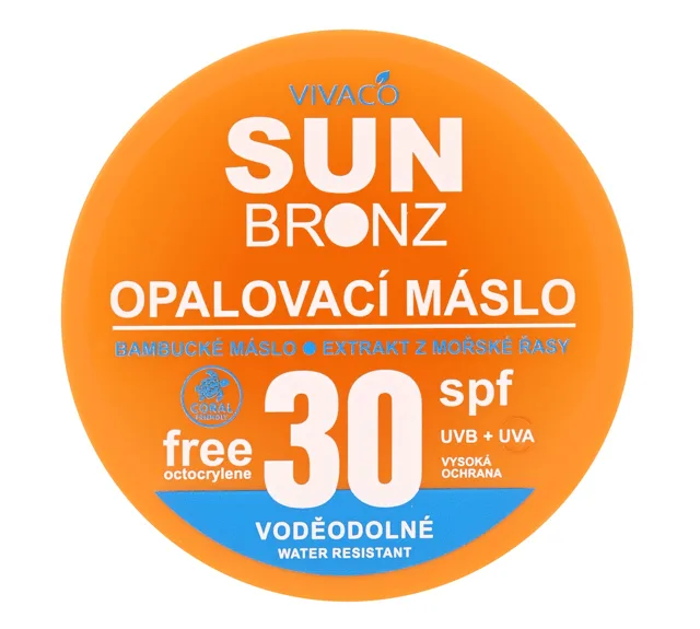 Vivaco Opalovací máslo SPF 30 - Coral friendly 150 ml