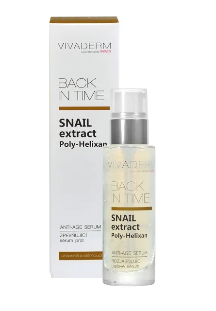 Vivaco Snail extract - Rozjasňující pleťové sérum 30 ml