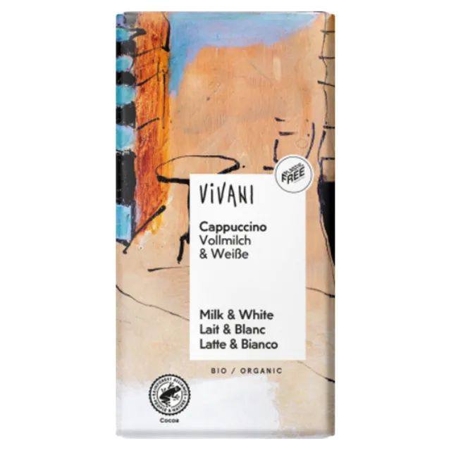 VIVANI Čokoláda cappuccino BIO 100 g