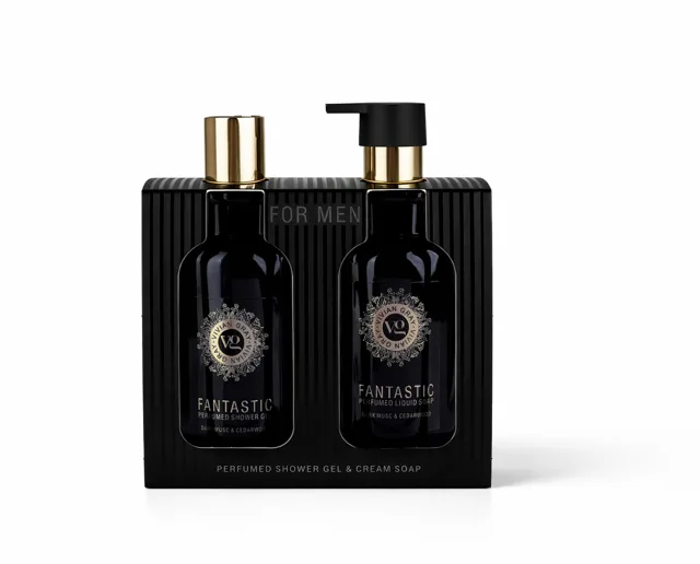 Vivian Gray Dárková sada Fantastic Dark Musk & Cedarwood