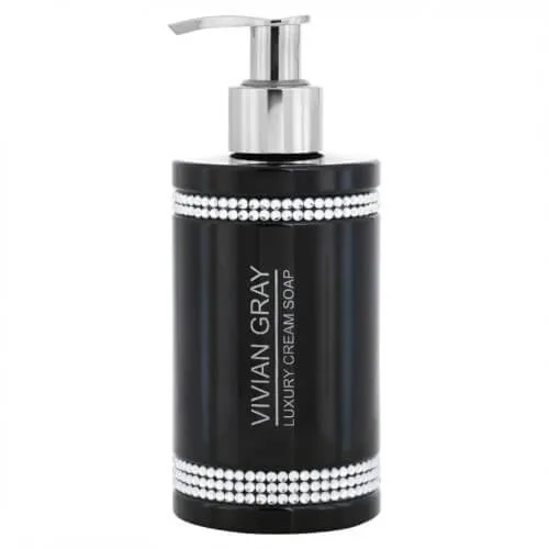 Vivian Gray Krémové tekuté mýdlo Black Crystals (Luxury Cream Soap) 250 ml