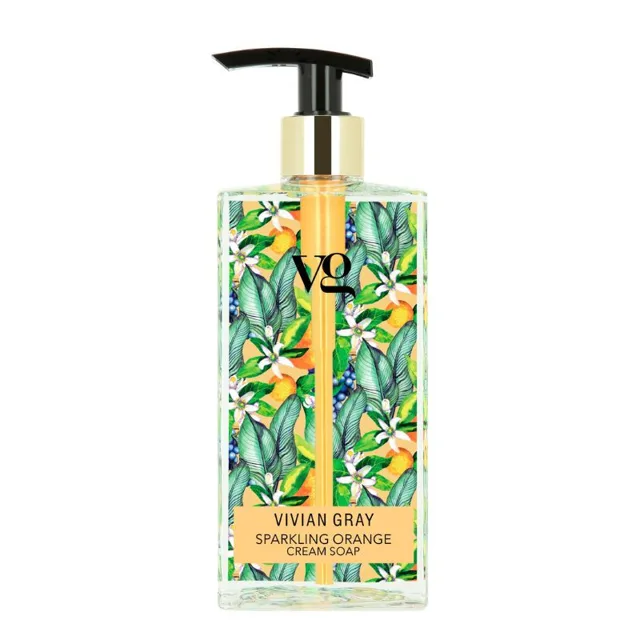 Vivian Gray Krémové tekuté mýdlo na ruce Sparkling Orange (Cream Soap) 350 ml