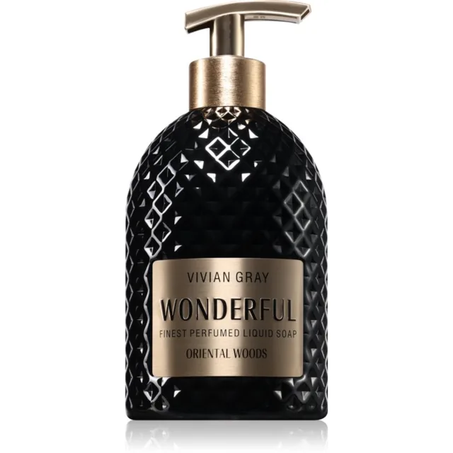 Vivian Gray Wonderful Oriental Woods jemné tekuté mýdlo na ruce 500 ml