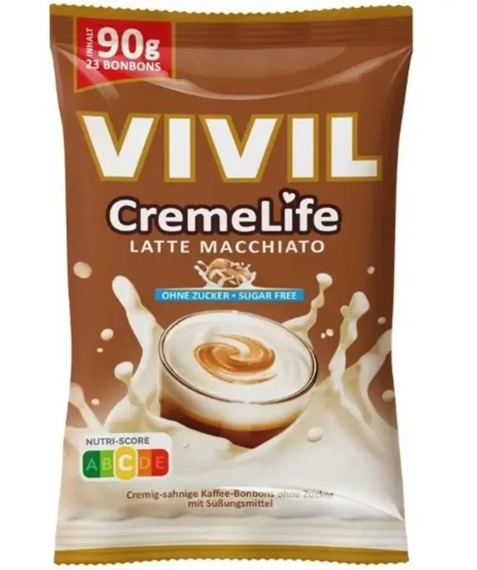 VIVIL CremeLife latte macchiato bez cukru 90 g