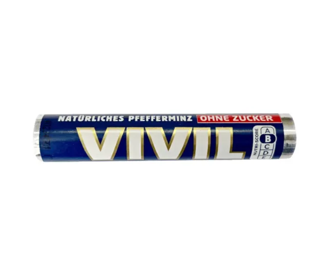 Vivil Peprmint bez cukru 28g