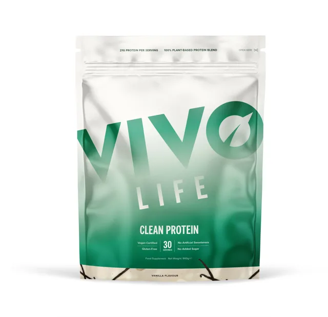 Vivo Life CLEAN VEGAN PROTEIN - Vanilka (900 g)