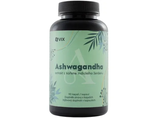 VIX Ashwagandha 500 mg 90 kapslí
