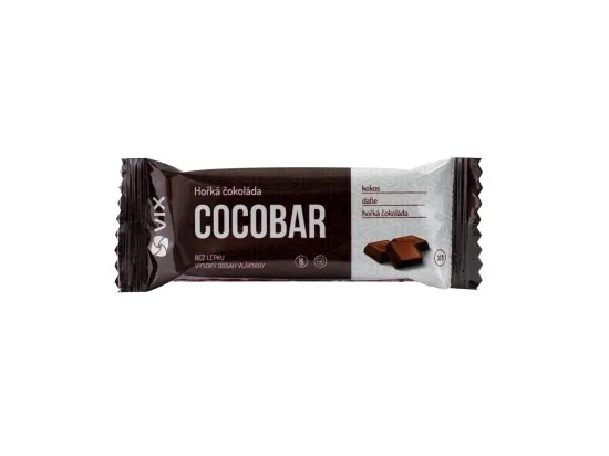 VIX Cocobar tyčinka hořká čokoláda 30 g