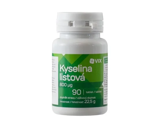 VIX Kyselina listová 90 tablet