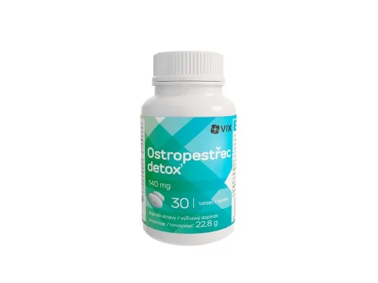 VIX Ostropestřec Detox 30 tablet