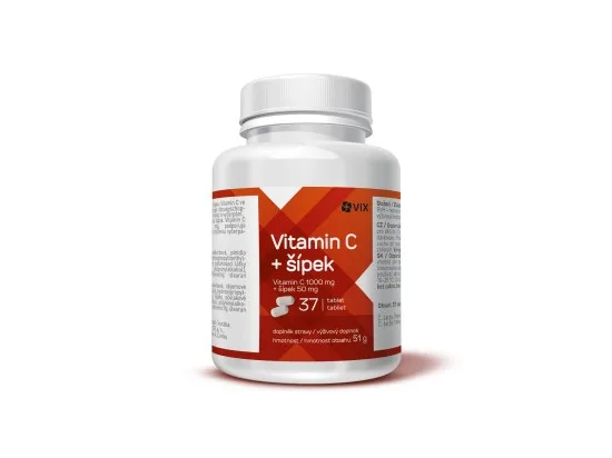 VIX Vitamin C + šípek 37 tablet
