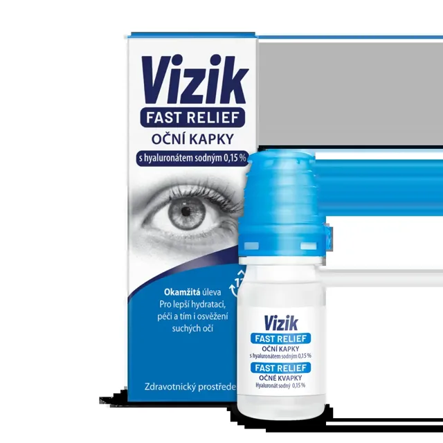 Vizik Oční kapky FAST RELIEF 10 ml