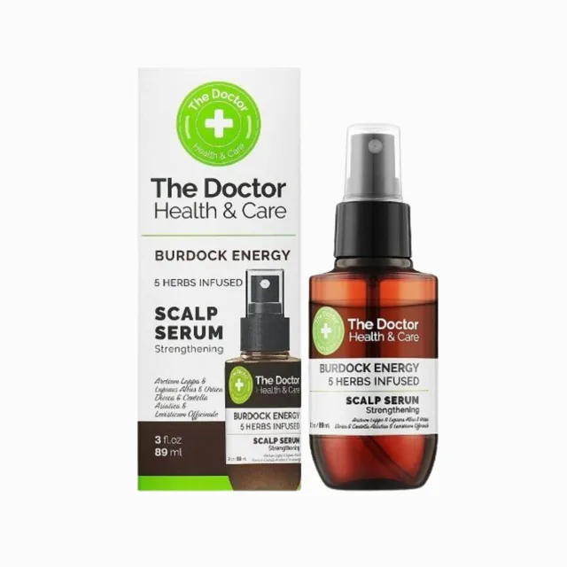 Vlasové sérum Burdock Energy 5 bylin - 89 ml - The Doctor Health & Care